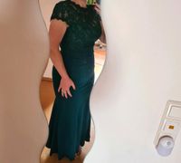 Abendkleid/langes Kleid/Mermaid mit Spitze Gr.M Petrol Baden-Württemberg - Wiernsheim Vorschau