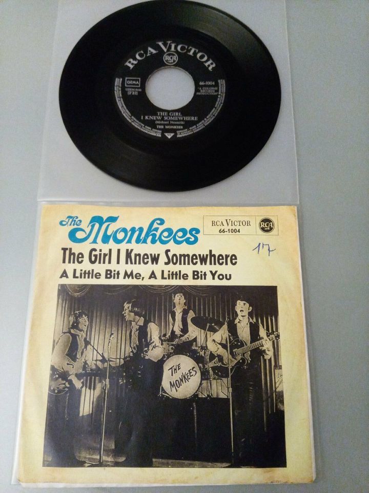 The Monkees Single – The Girl I Knew Somewhere –  von 1967 in Köln