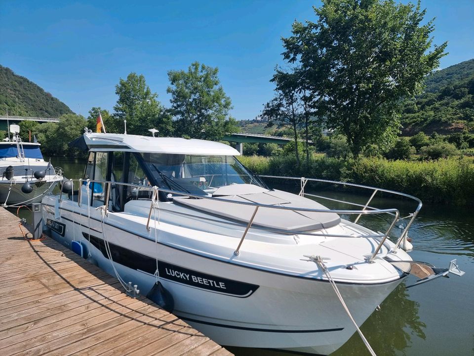 Jeanneau Merry Fisher 895 - Das perfekte Boot für die Mosel in Mendig