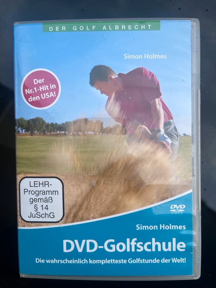 Golfschule Simon Holmes DVD Golf TaylorMade Callaway ja in Schloß Holte-Stukenbrock