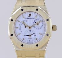 Audemars Piguet Uhr Royal Oak Dual Time 18K Gold white Dial rar Nordrhein-Westfalen - Langenfeld Vorschau