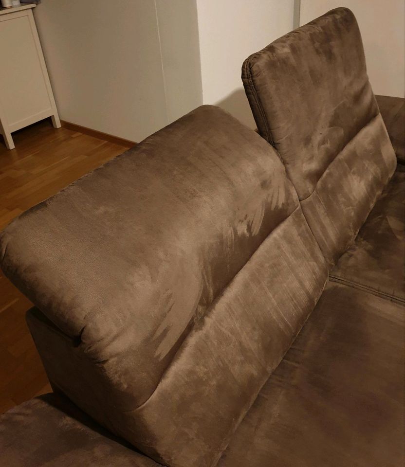 Zwei Sofa Couch mit Schlaffunktion in Jämlitz-Klein Düben