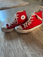 Converse Sneaker Gr. 36,5 rot Hessen - Fulda Vorschau