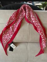 Ralph Lauren Seide Diamant Schal - Ditsy Blumendruck - rot Berlin - Pankow Vorschau