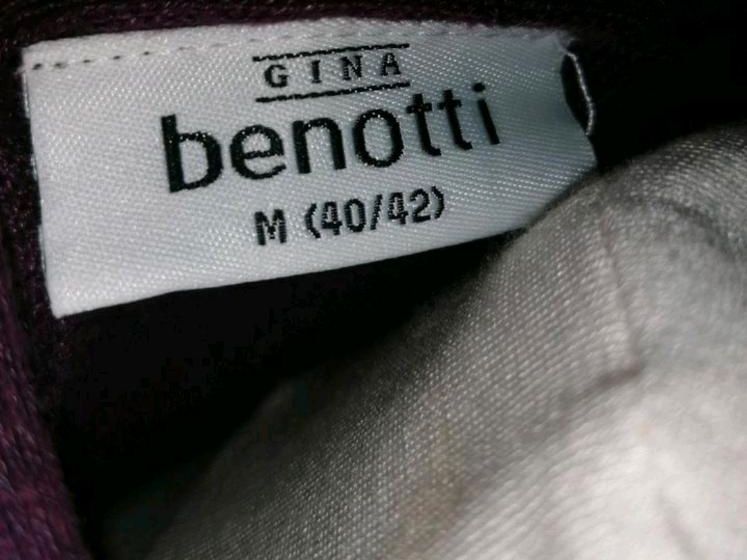 Gina Benotti Cardigan Gr 40/42 (M) lila offen in Erkelenz