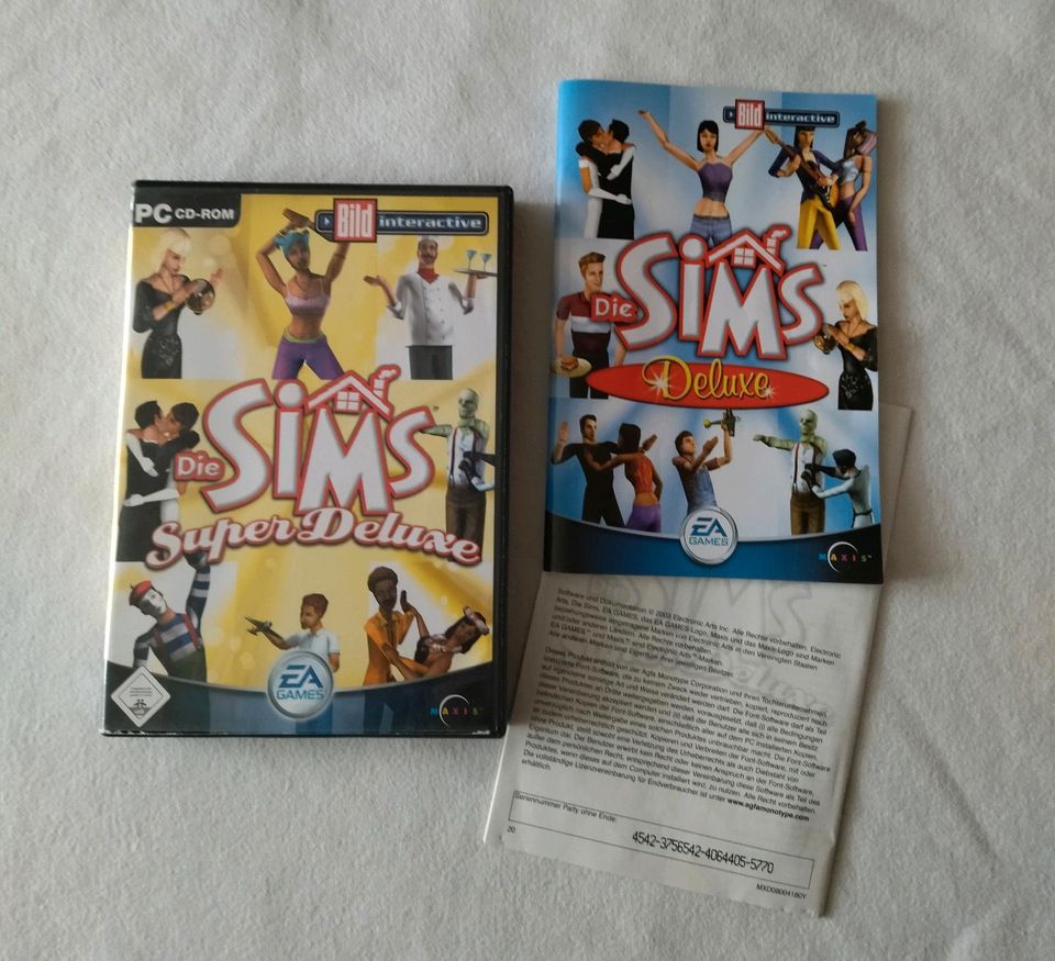 Die Sims Super Deluxe 4 CDs in Heidenau