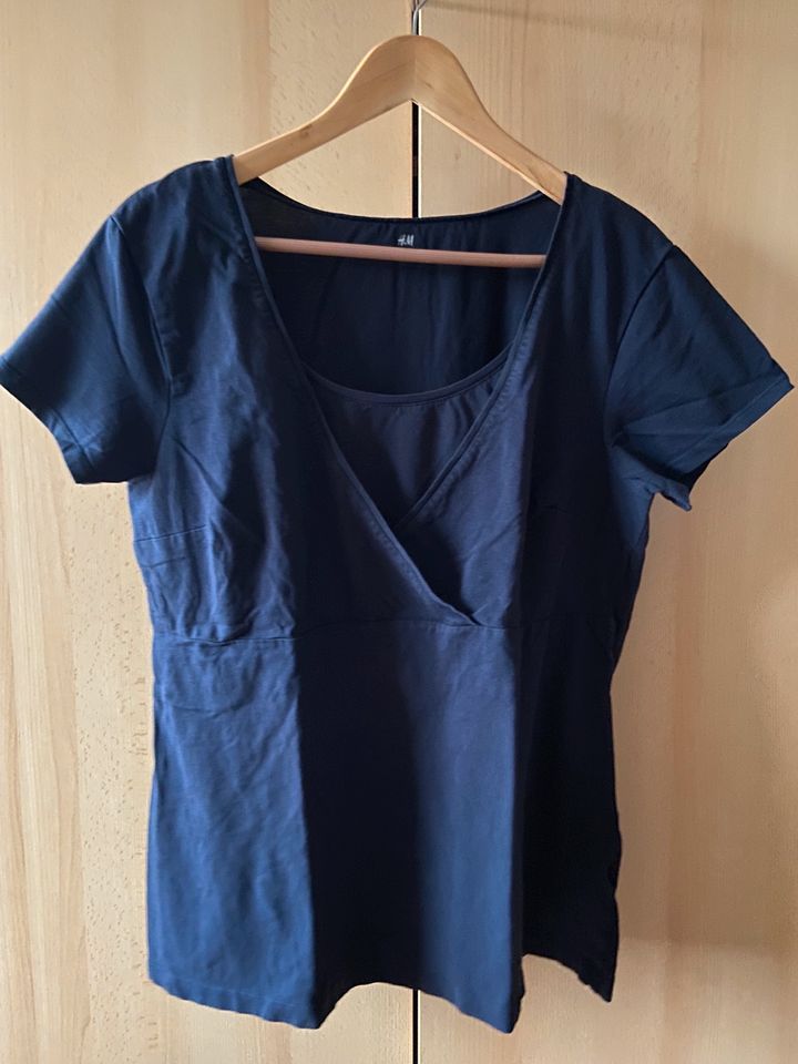 Still- und Umstandsshirt H&M Gr. XL blau in Walddorfhäslach