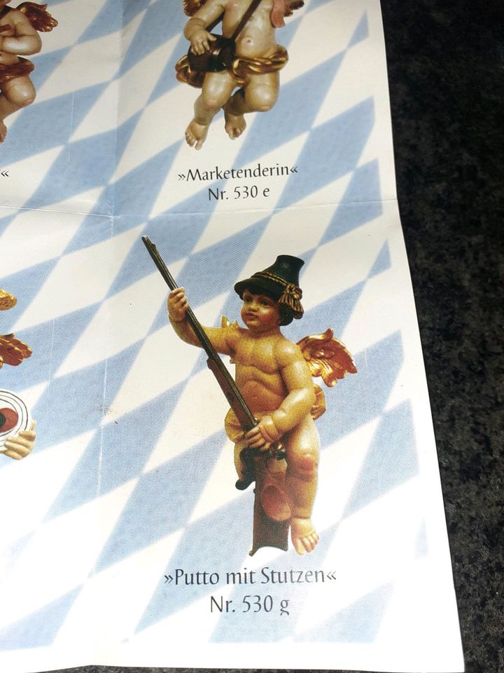 Josef Albl "Putto mit Stutzen" Nr. 530 g als Weihnachtsgeschenk in Mainz