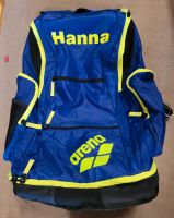 Arena Rucksack Schwimmtasche groß blau gelb (neon) aufdruck hanna Schleswig-Holstein - Schülp Vorschau