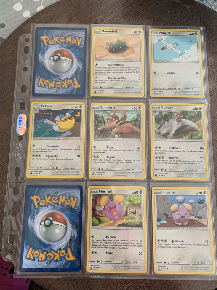 Pokémon Sammelkarten Sonne und Mond- Sturm am Firmament in Memmingen