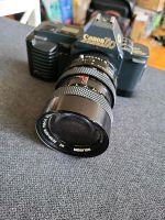 Canon SLR-Kamera T70 + Zoom-Objektiv Soligor F2,5/3,5 35-70m Niedersachsen - Steinkirchen Vorschau