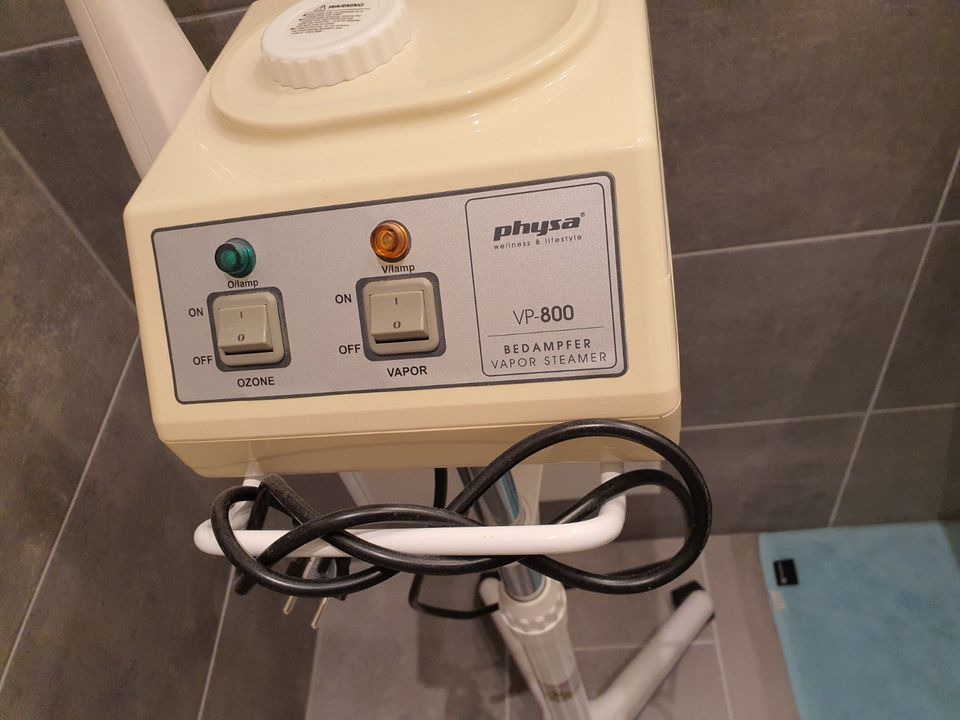 Biete Bedampfer, Physa vp 800, vapor steamer. Ozon. Top. günstig in Bayreuth