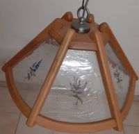 Lampe Landhaus-Stil Holz Glas Metall Bayern - Moosburg a.d. Isar Vorschau