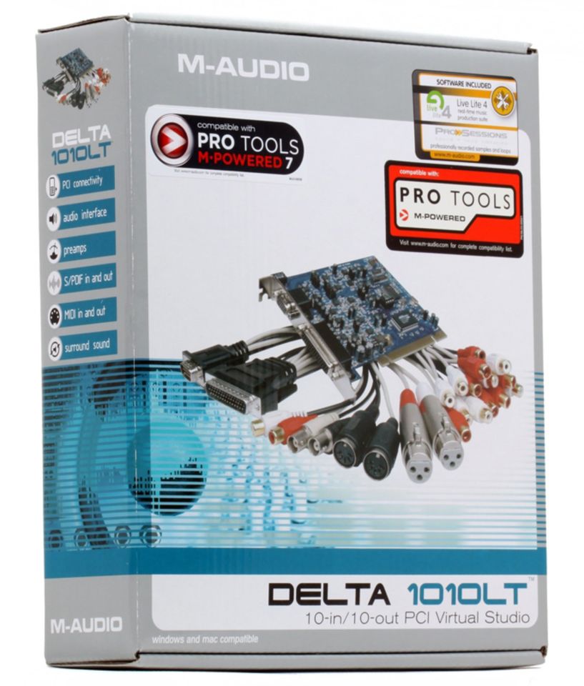 M-AUDIO DELTA 1010LT Profi-Soundkarte + Sound-Blaster Soundkarte in Weinheim