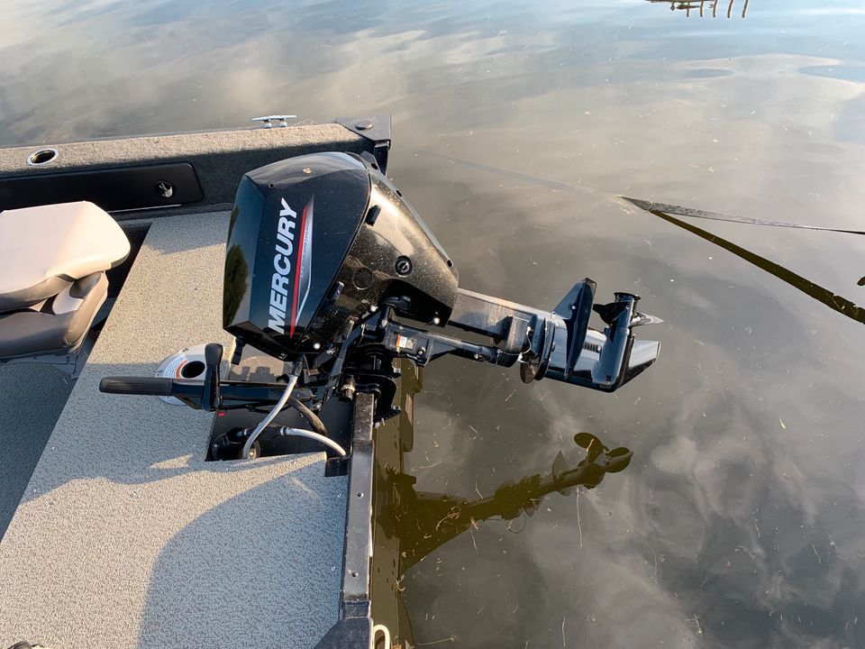 Angelboot Starweld ,15 PS auf der Bleilochtalsperre zu vermieten in Bad Lobenstein