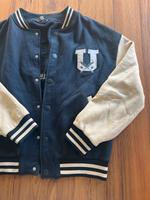 College Jacke blau weiß Größe s/m Brandenburg - Ahrensfelde Vorschau
