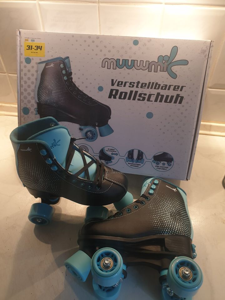 muuwmi Rollschuh Disco Rose oder Blau in Bremen