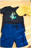 Lupilu Set: Shorts, T-Shirt & Mütze Gr. 110/116 Thüringen - Greußen Vorschau