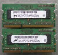 RAM SO-DIMM 2x2 GB DDR3 1333 MHz Baden-Württemberg - Ulm Vorschau