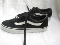 VANS GR 40 SNEAKER SHWARZ WEISS OLD SKOOL LEDER CANVAS W.NEU DAME Saarland - Lebach Vorschau