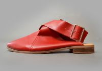 Vintage Marokko Slipper ROT Echt Leder Sandalen Sommer Schuhe 41 Leipzig - Möckern Vorschau