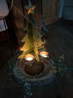 Schöner Metall Tannenbaum mit 4 Teelichtern Weihnachten Advent Niedersachsen - Hankensbüttel Vorschau