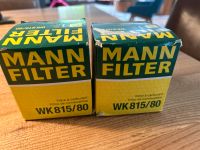 Kraftstoff Filter Mann WK815/80 Bayern - Mengkofen Vorschau