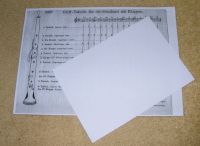 Griff-Tabelle für die Schalmei mit Klappen, E. Leonhardt Brandenburg - Wandlitz Vorschau