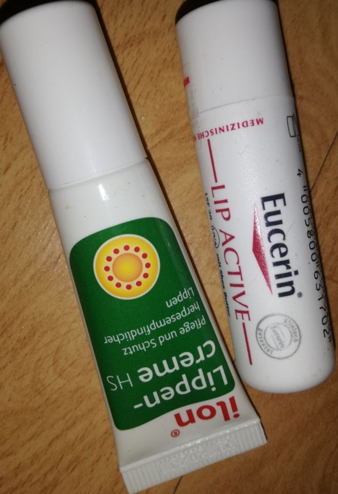 ilon Lippencreme HS bei Herpes u.Eucerin Lip Active Neu in Bad Lauchstädt