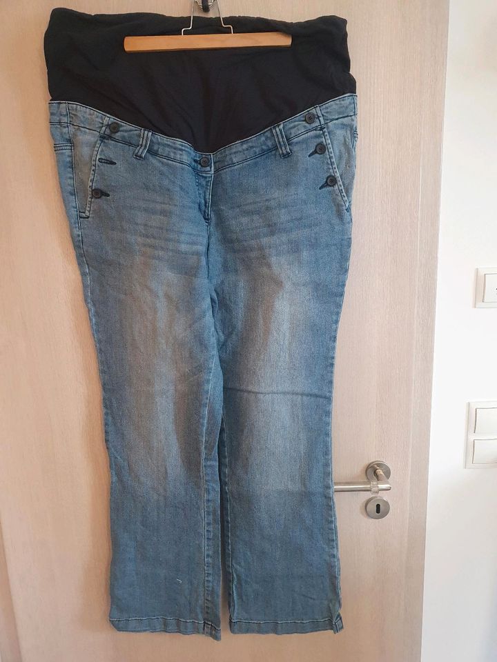 Umstands-Hose, Jeans, Größe 48 in Elsterheide
