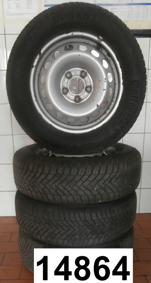 Seat Leon Skoda Octavia Caddy Golf Ganzjahresräder 195/65 R15 91T in Rehna