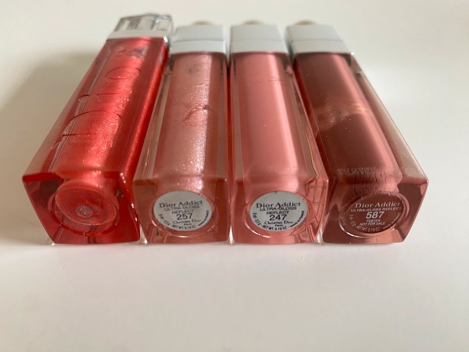 Christian DIOR Addict 4 Lip-Gloss Lippenstift Set Konvolut Makeup in Pulheim