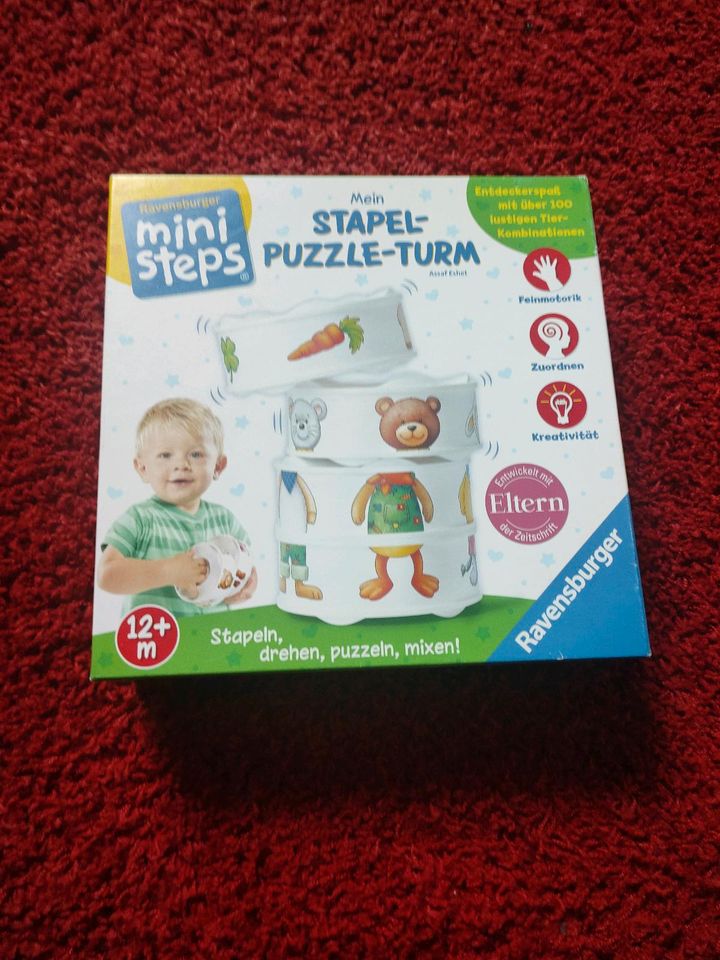 Stapel-Puzzle-Turm Ravensburger Mini steps in Zweihausen