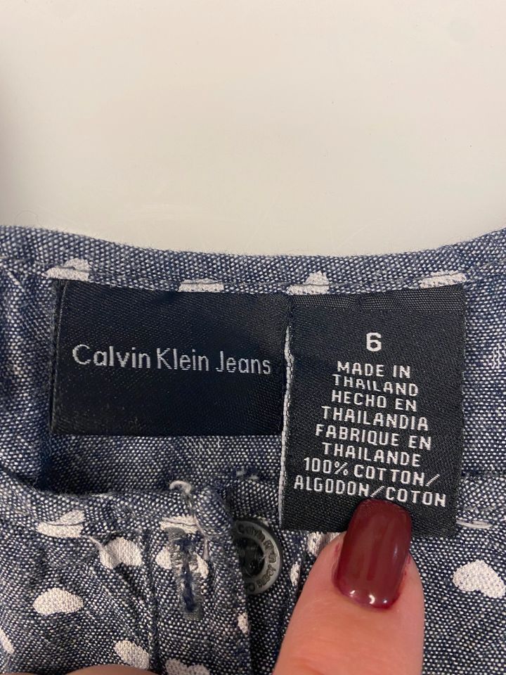 Bluse, Oberteil Marke Calvin Klein , gr. 6. Jahre in Kirchheim unter Teck