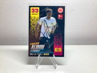 Faride Alidou Topps Match Attax Bundesliga 2022/23 SIGNIERT SGE Bayern - Augsburg Vorschau