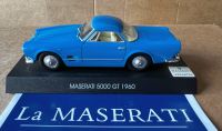 Modell 1:43 Maserati 5000 GT Blau 1960 Sockel Hachette Nordrhein-Westfalen - Herscheid Vorschau