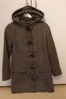 Mantel Jacke REViEW braun rosa grün Muster Kaputze Übergang Gr XS Brandenburg - Vetschau Vorschau