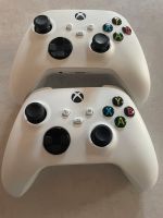 2x Microsoft Xbox One S Series X Controller weiß Bayern - Zapfendorf Vorschau