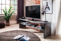BIRAMI Lowboard TV-Anrichte Akazie massiv grau UVP 379 € - 4217 Nordrhein-Westfalen - Bad Driburg Vorschau