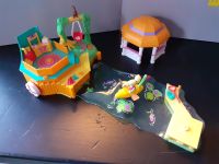 Polly Pocket Mini Strandhaus mit Fluß und Paddelboot Dresden - Pieschen Vorschau