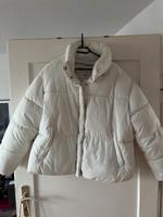 Dicke Steppjacke weiß mit Kapuze Bayern - Forchheim Vorschau