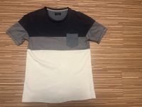 Zara Man T-Shirt weiß/blau Nürnberg (Mittelfr) - Südstadt Vorschau