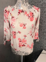 Schöne Bluse weiß rosa Tally Weijl Größe S Nordrhein-Westfalen - Menden Vorschau