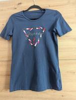 Guess Damen Kurzarm T-Shirt dunkelblau Größe M Nordrhein-Westfalen - Menden Vorschau