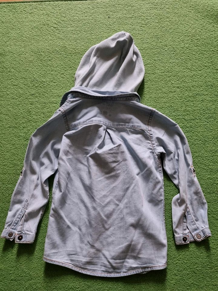 Tchibo Kapuzen Hemd Jacke 100% Baumwolle Gr.98/104 in Berlin