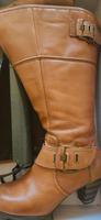 Echtleder Stiefel  in der Farbe Cognac Bayern - Selb Vorschau