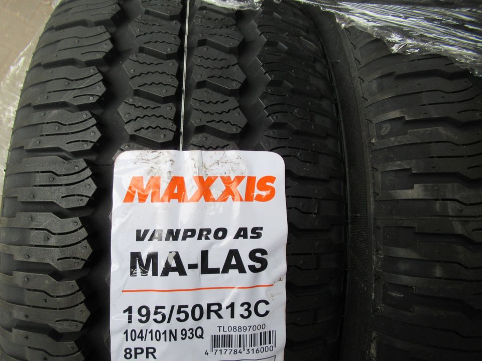 Maxxis MA-LAS 195/50 R13C 104/101N 93Q (GAN) Allwetterreifen in  Rheinland-Pfalz - Ockenheim | Reifen & Felgen | eBay Kleinanzeigen ist  jetzt Kleinanzeigen