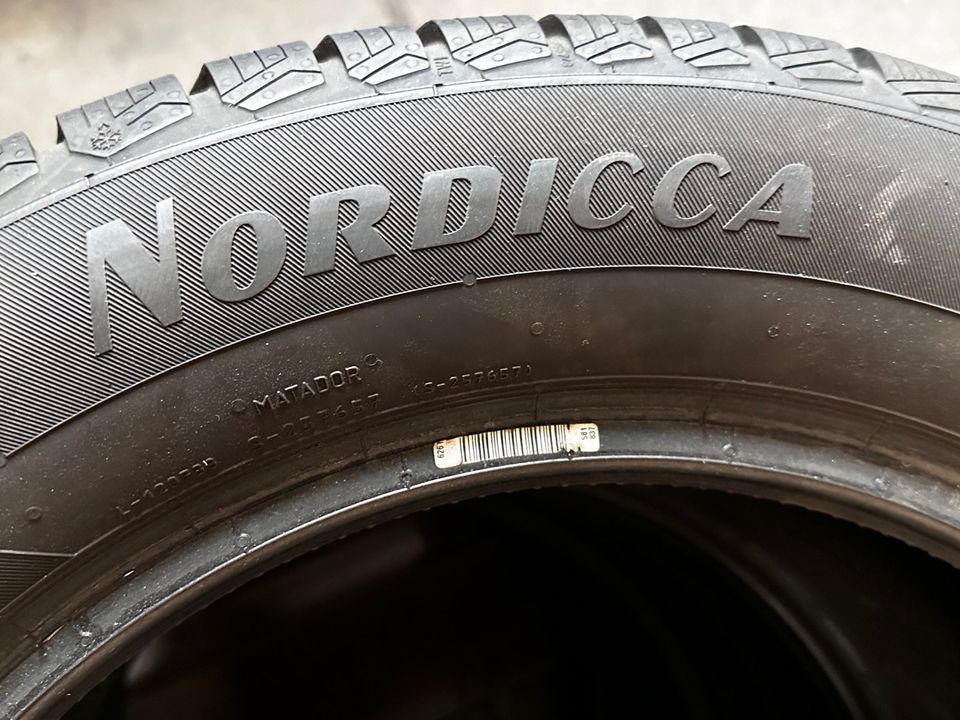 2 Matador Nordicca M+S 205/60 R16 92H Win­ter­rei­fen Profil 7mm in Gera