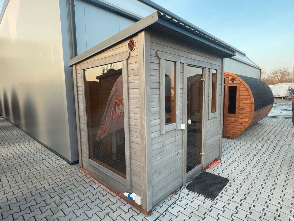 Garden-Office Garten Büro Sauna Gartenhaus Laube DIY -GEBRAUCHT- in Hochdorf-Assenheim