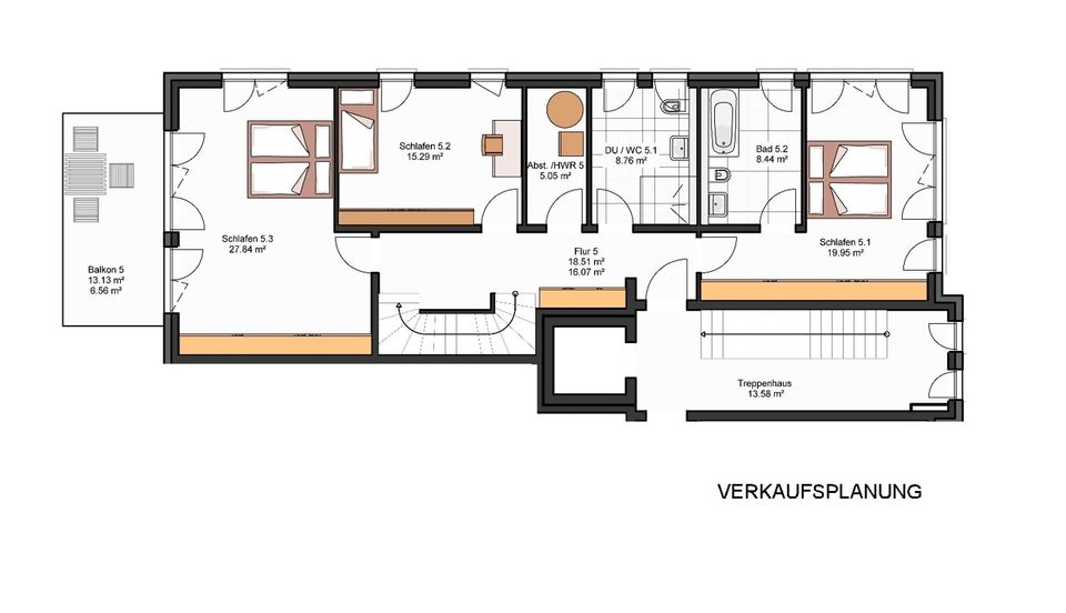 Exklusive Kapitalanlage - 4-Zimmer-Penthousewohnung in Wiesbaden